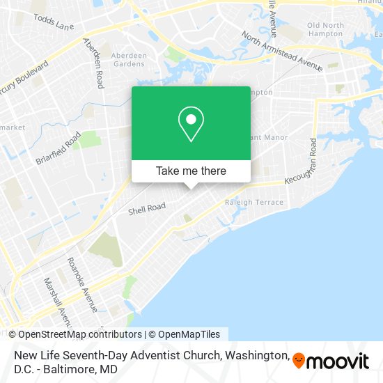 New Life Seventh-Day Adventist Church map