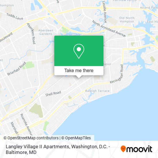 Langley Village II Apartments map