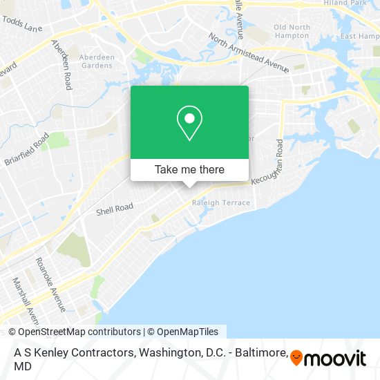 A S Kenley Contractors map