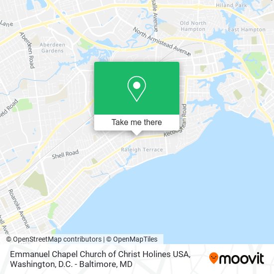 Emmanuel Chapel Church of Christ Holines USA map