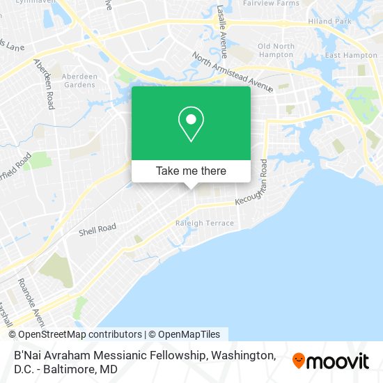 B'Nai Avraham Messianic Fellowship map