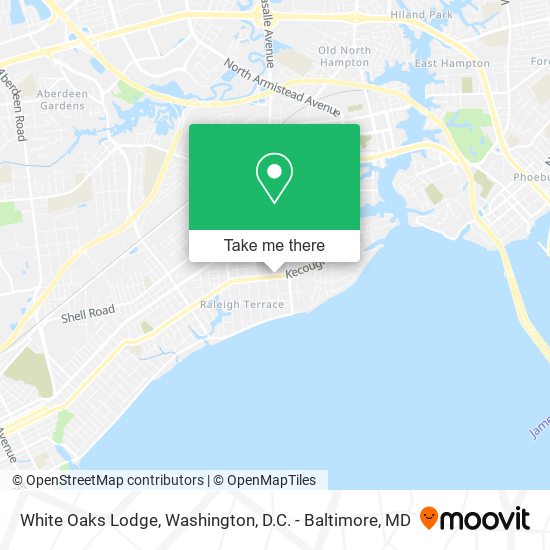 Mapa de White Oaks Lodge