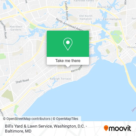 Mapa de Bill's Yard & Lawn Service