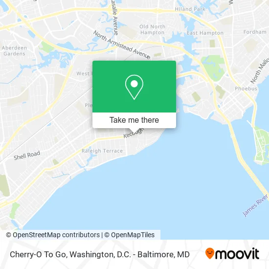 Cherry-O To Go map