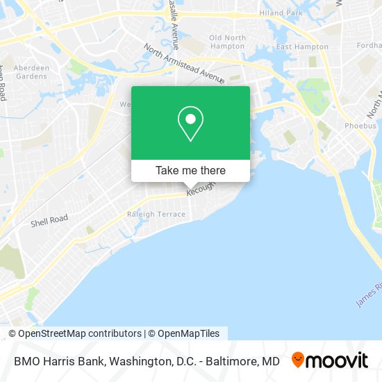 BMO Harris Bank map