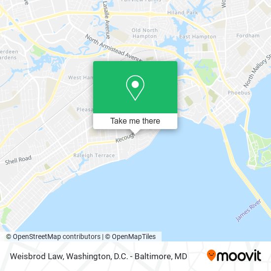 Mapa de Weisbrod Law