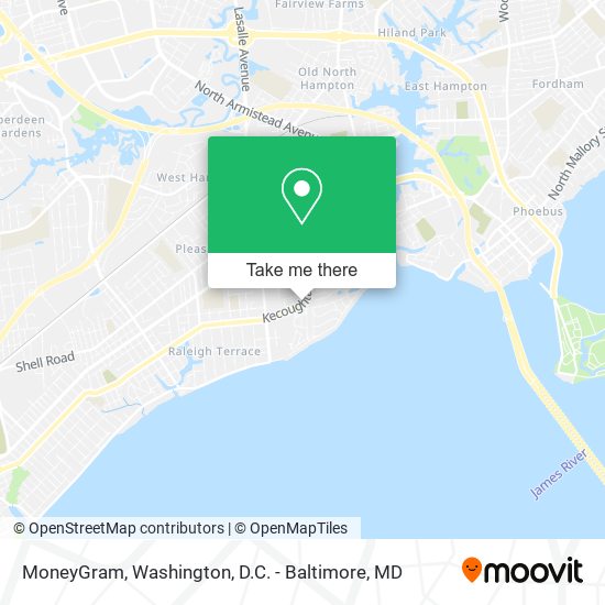 MoneyGram map