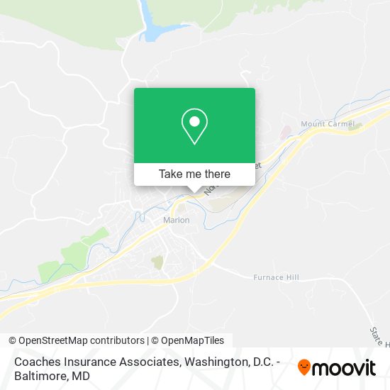 Mapa de Coaches Insurance Associates