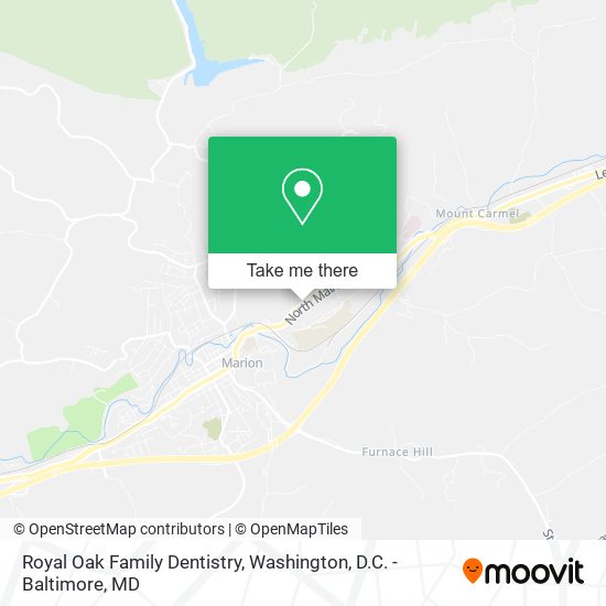 Royal Oak Family Dentistry map