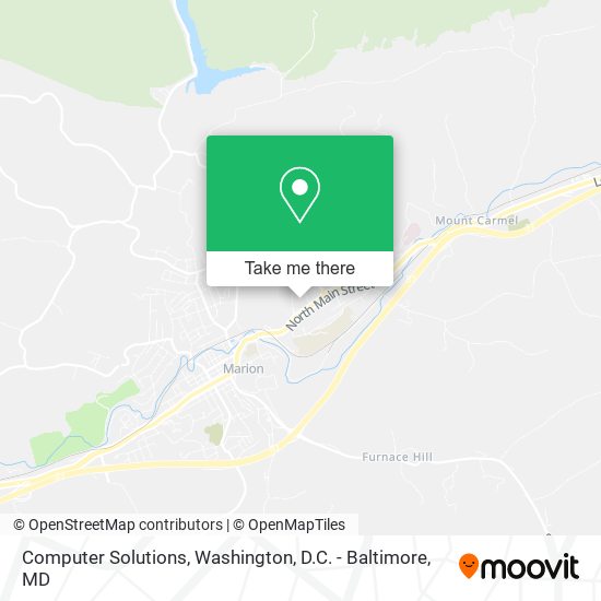 Computer Solutions map