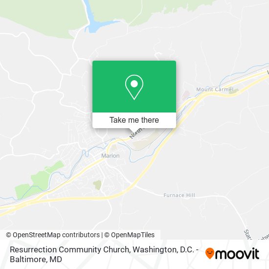 Mapa de Resurrection Community Church