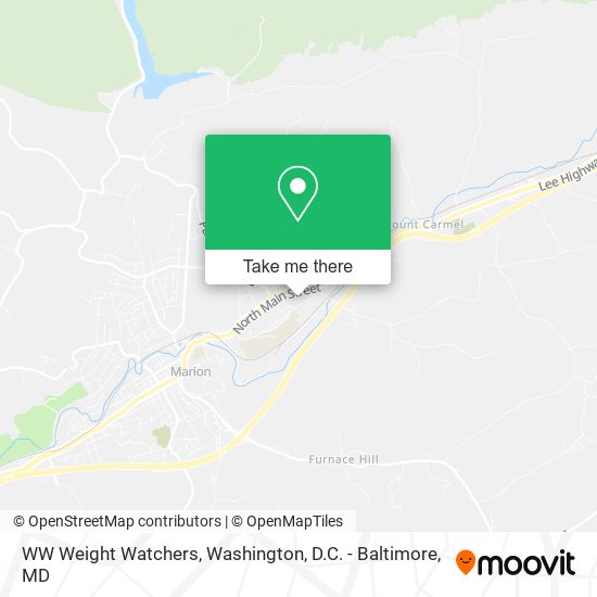 Mapa de WW Weight Watchers