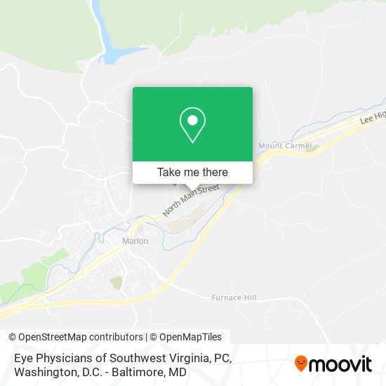 Eye Physicians of Southwest Virginia, PC map
