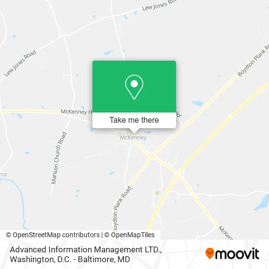 Advanced Information Management LTD. map