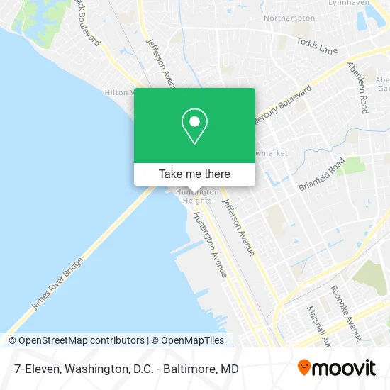 7-Eleven map