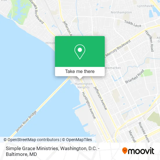 Simple Grace Ministries map