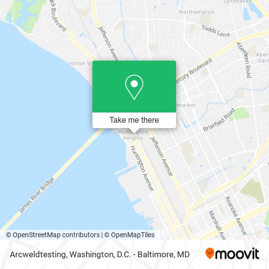 Arcweldtesting map