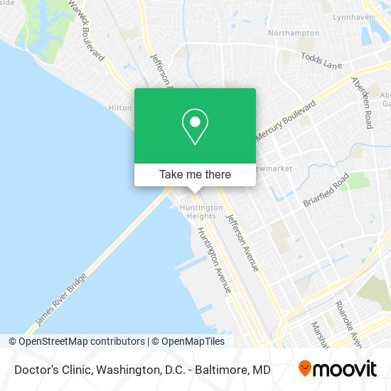 Doctor's Clinic map