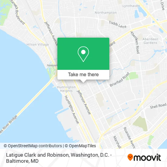 Latigue Clark and Robinson map