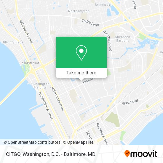 Mapa de CITGO