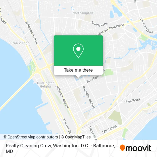 Realty Cleaning Crew map