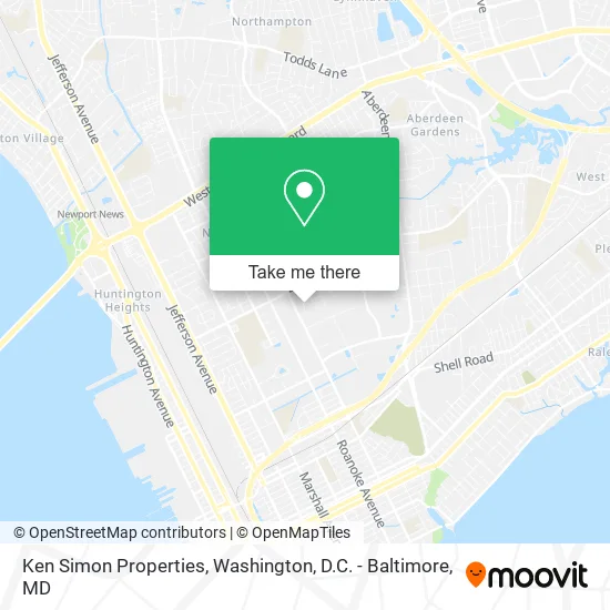 Ken Simon Properties map