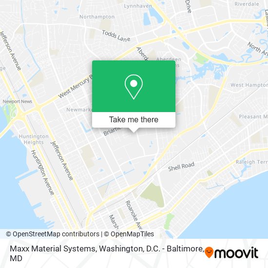 Maxx Material Systems map