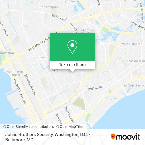 Johns Brothers Security map
