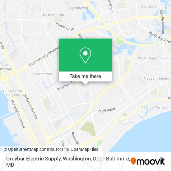 Graybar Electric Supply map