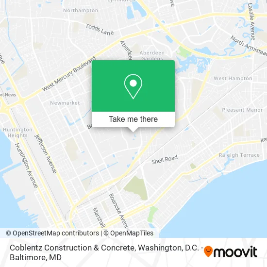 Coblentz Construction & Concrete map