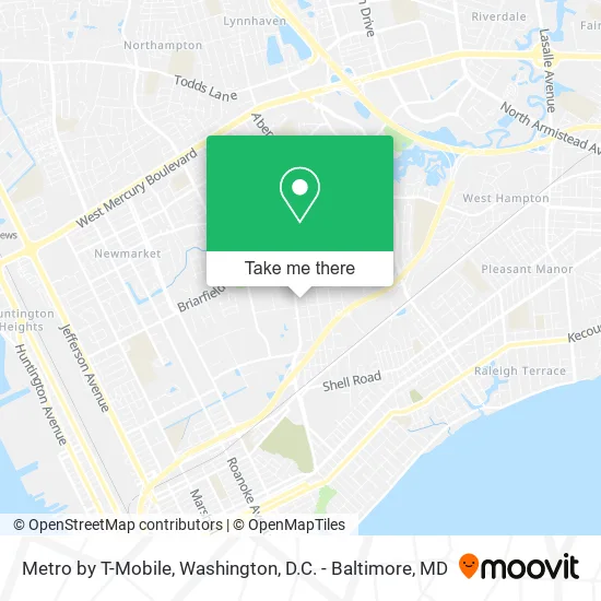 Metro by T-Mobile map