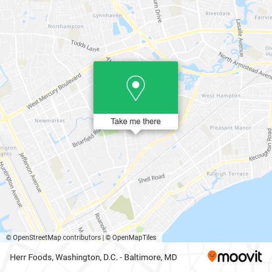 Herr Foods map