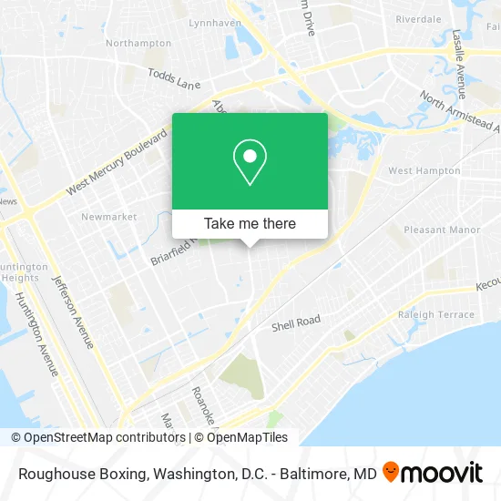 Roughouse Boxing map