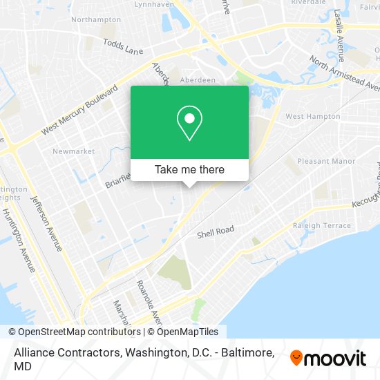 Mapa de Alliance Contractors