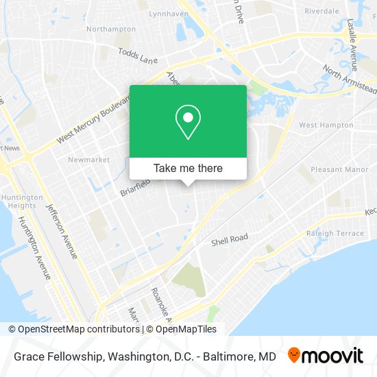 Mapa de Grace Fellowship