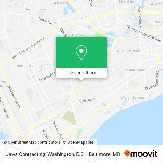Jaws Contracting map