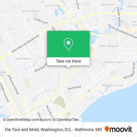 Mapa de Die Tool and Mold