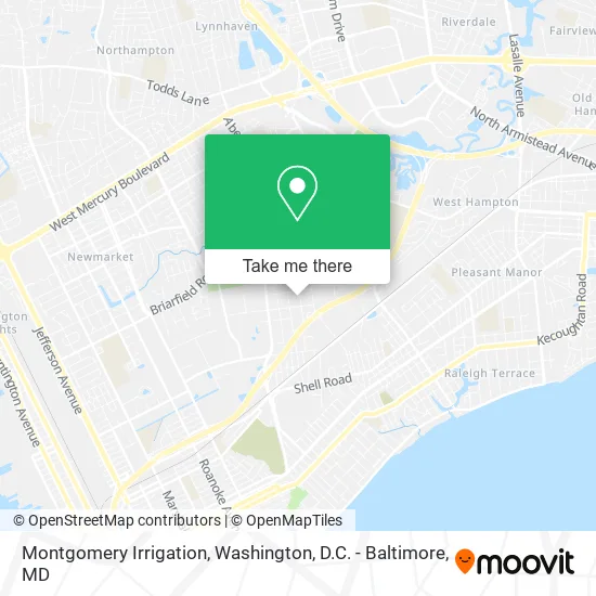 Montgomery Irrigation map