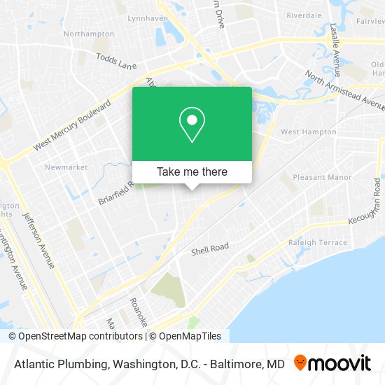 Mapa de Atlantic Plumbing