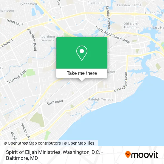 Mapa de Spirit of Elijah Ministries