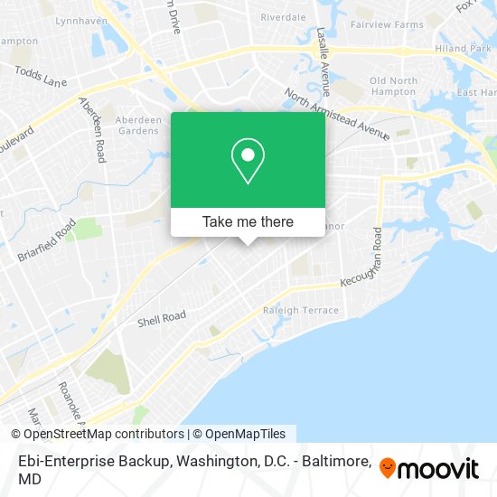 Mapa de Ebi-Enterprise Backup