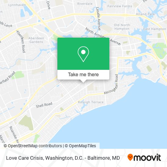 Love Care Crisis map