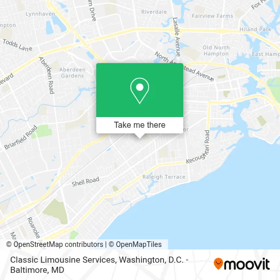 Classic Limousine Services map