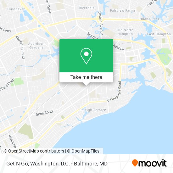 Get N Go map