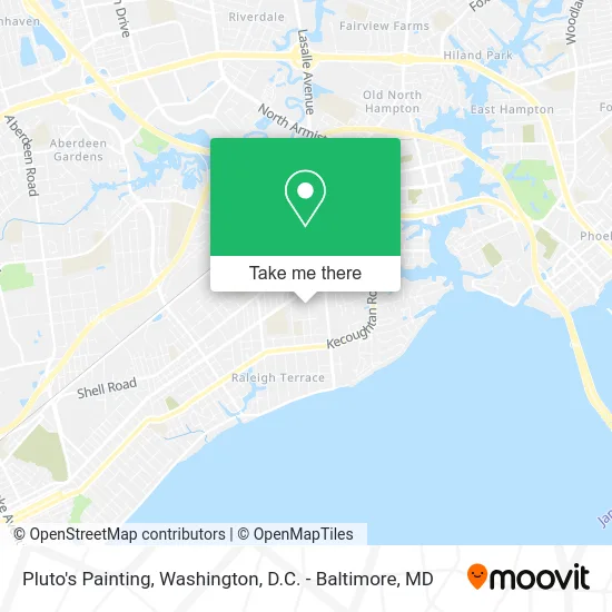 Pluto's Painting map