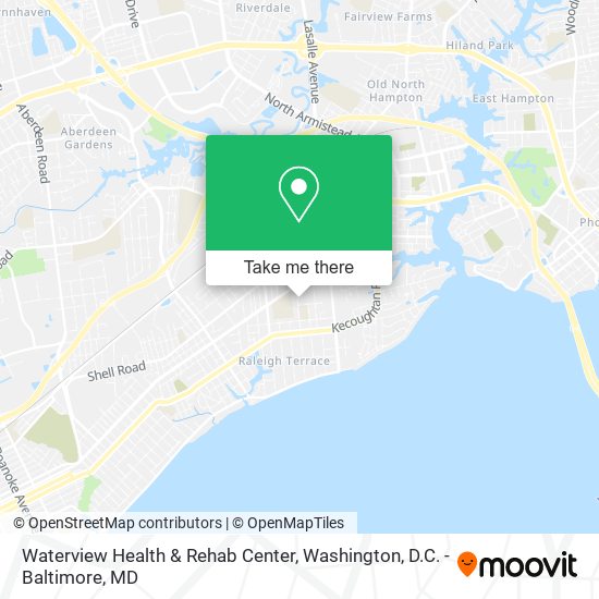 Mapa de Waterview Health & Rehab Center