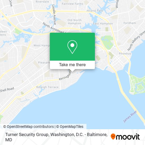 Turner Security Group map