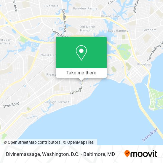 Divinemassage map