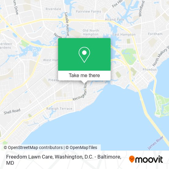 Mapa de Freedom Lawn Care