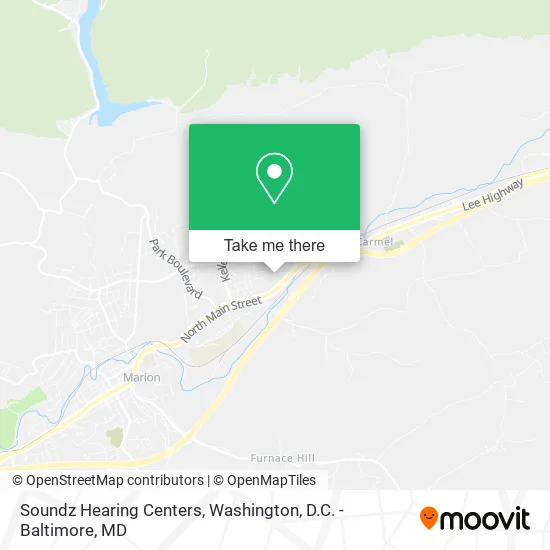 Soundz Hearing Centers map